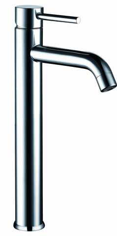Sleek Royal Panama Tall Chrome Single-Hole Bathroom Faucet, Modern Lavatory Design
