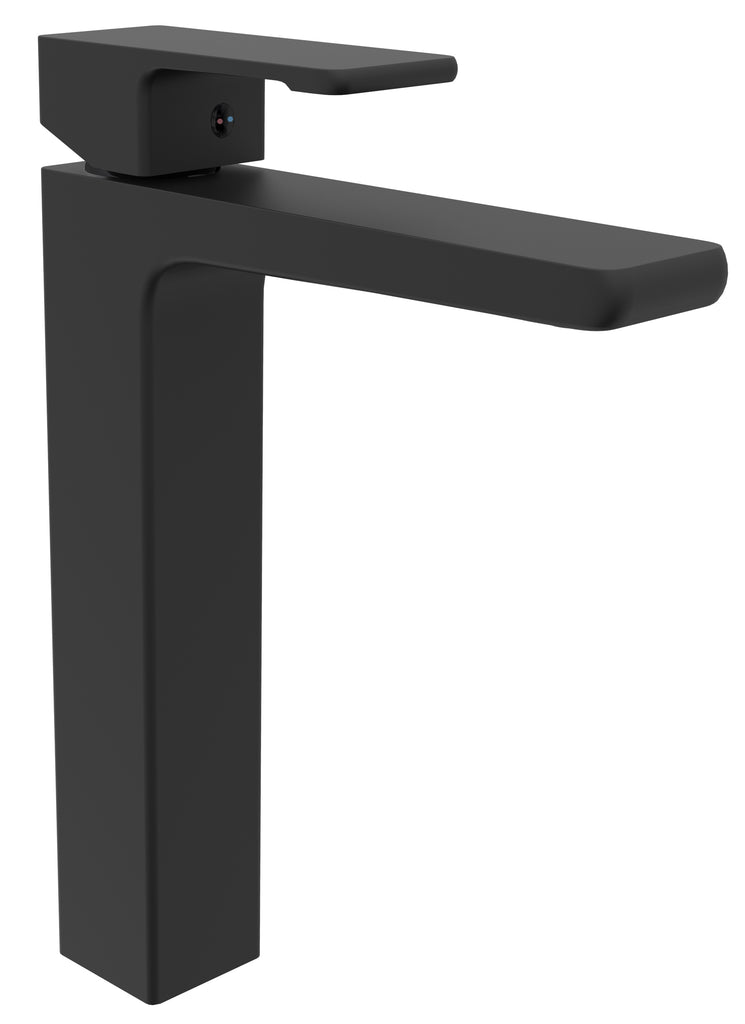 Royal Sedona Tall Vessel Lavatory Faucet, Matte Black Single Handle Design