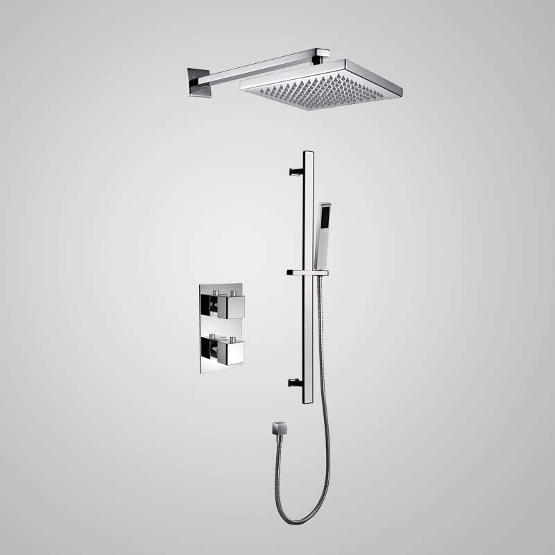 Royal Miami Thermo Shower System Kit Chrome with slide bar