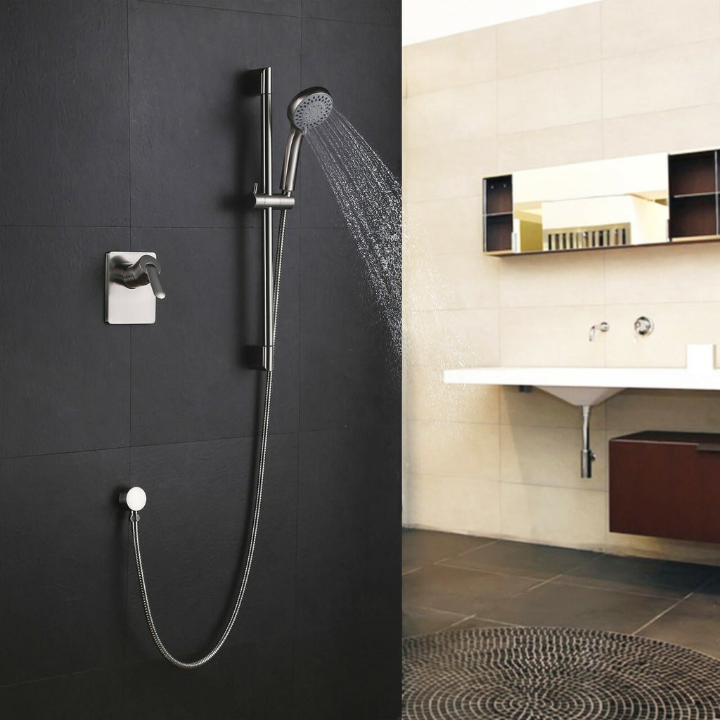 Royal Windsor Chrome Shower System with Adjustable Slide Bar Handheld