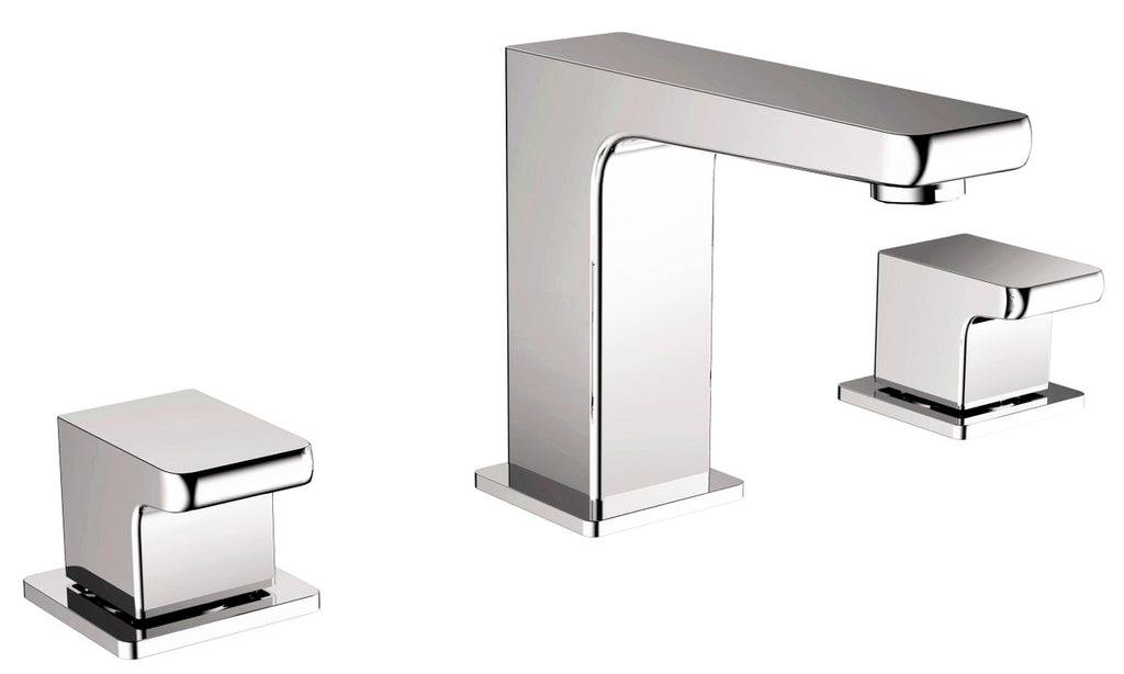 Premium Brushed Nickel Widespread Faucet: Royal Sedona Two-Handle Bathroom Fixture