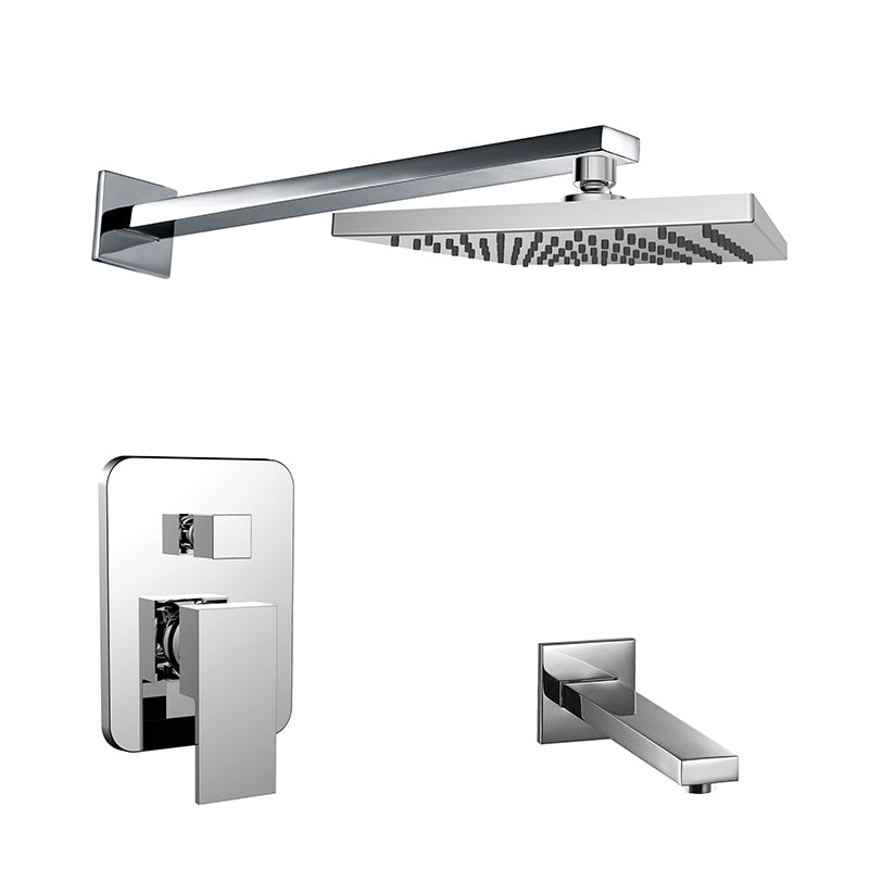 Royal Luxor Chrome Twin Shower System Dual Function Pressure Balance