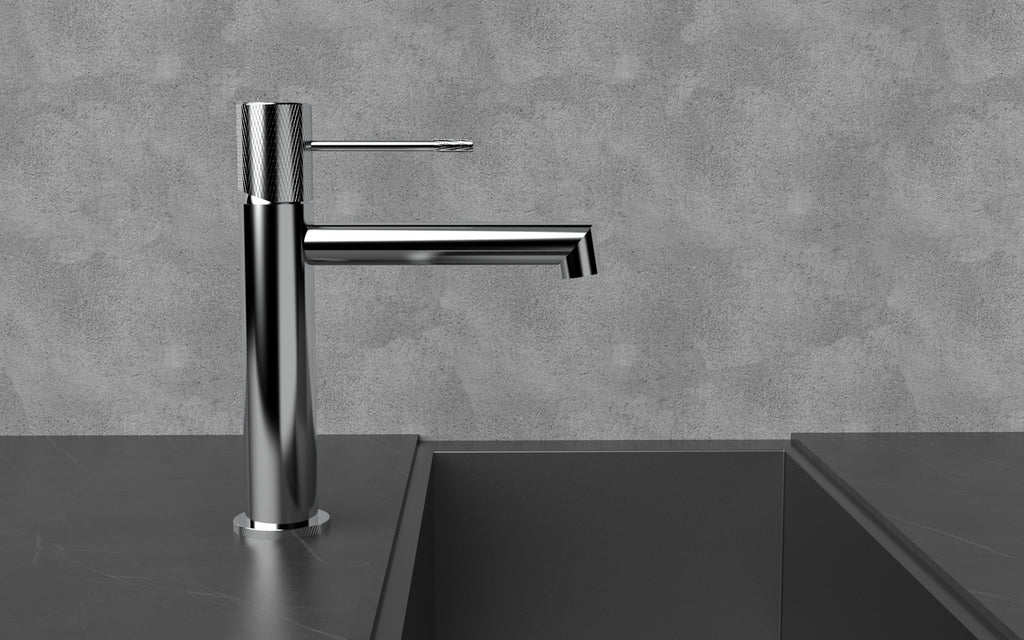 Royal Tuscan Chrome Bathroom Faucet: Single Hole, Modern Design, Easy Install