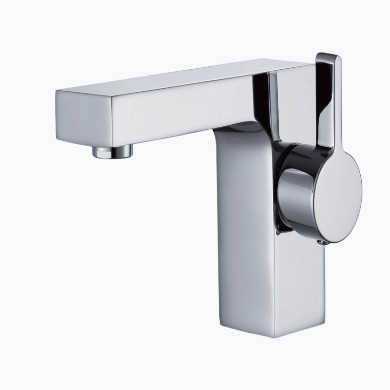 Royal Lydia Modern Chrome Bathroom Faucet: Solid Brass, Single Lever, Easy Install