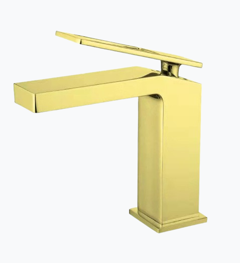 Royal Edge Brushed Nickel Bathroom Faucet: Modern Single Handle, Solid Brass, WaterSense
